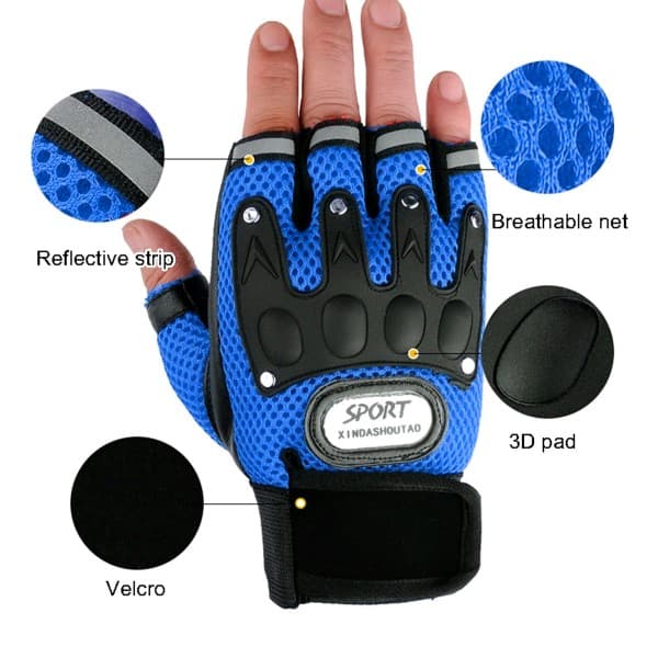 Tuning Guantes Para Motociclista Color Azul