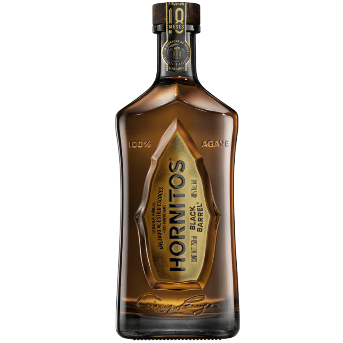 Hornitos Black Barrel Añejo Tequila 750 ml