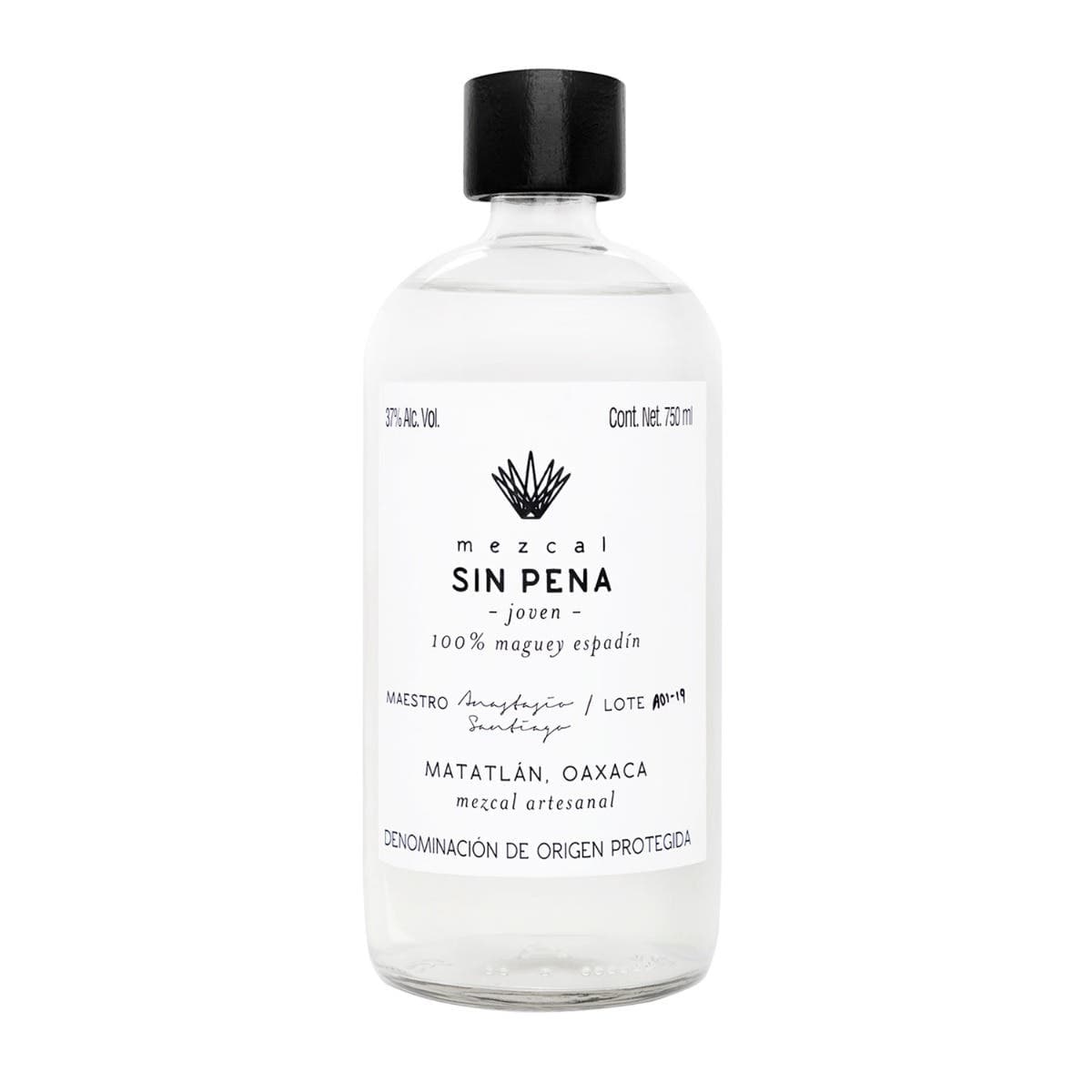 Sin Pena Joven Espadín Mezcal 750 ml