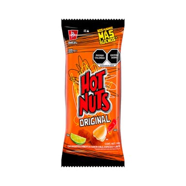 Barcel Hot Nuts Jalapeño y Limón 100 grs