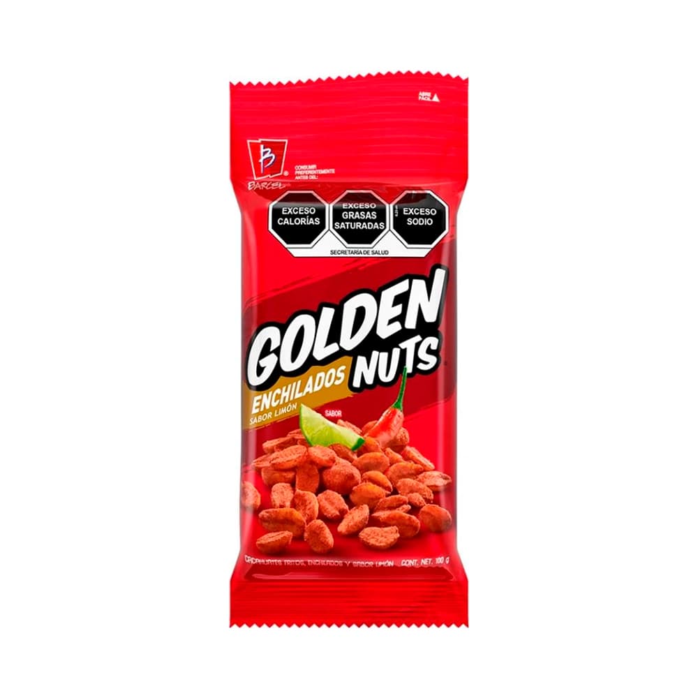 Cacahuates enchilados Golden Nuts 100 g