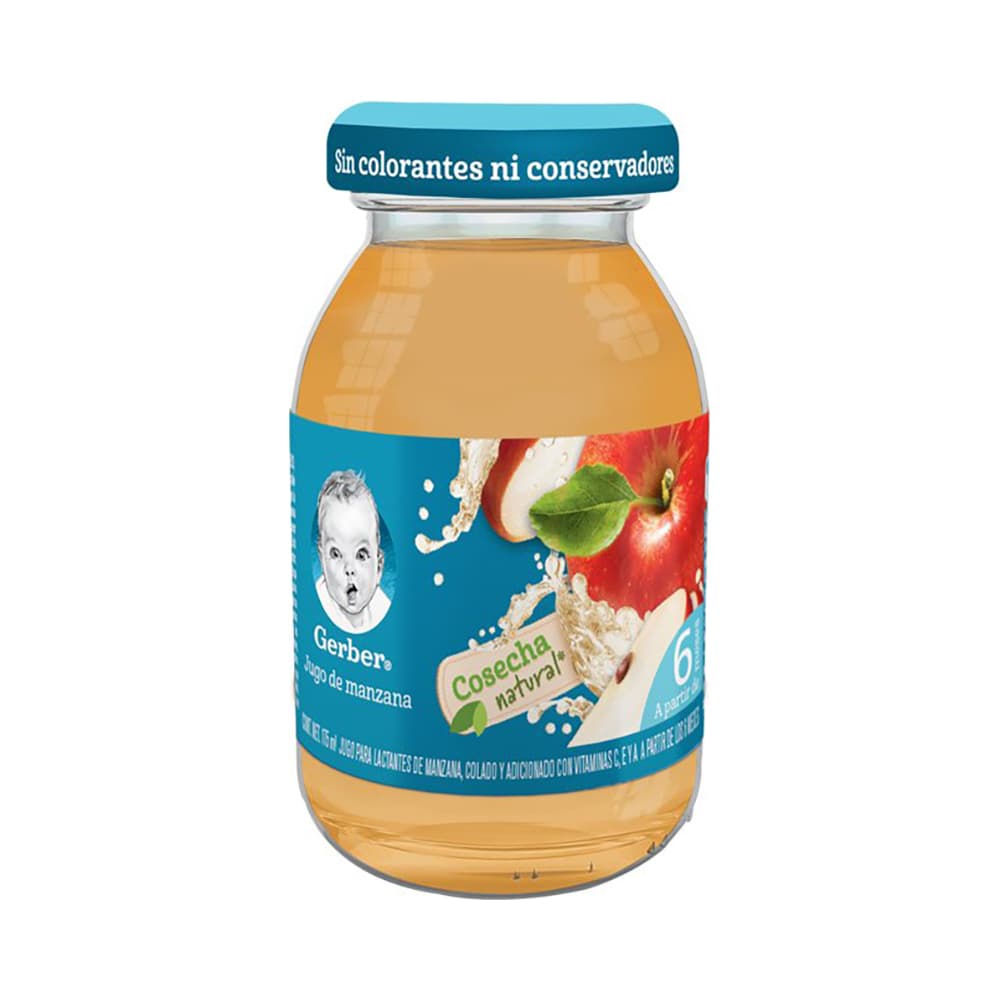 GERBER JUGO ET2 MANZANA 175 ML FRA