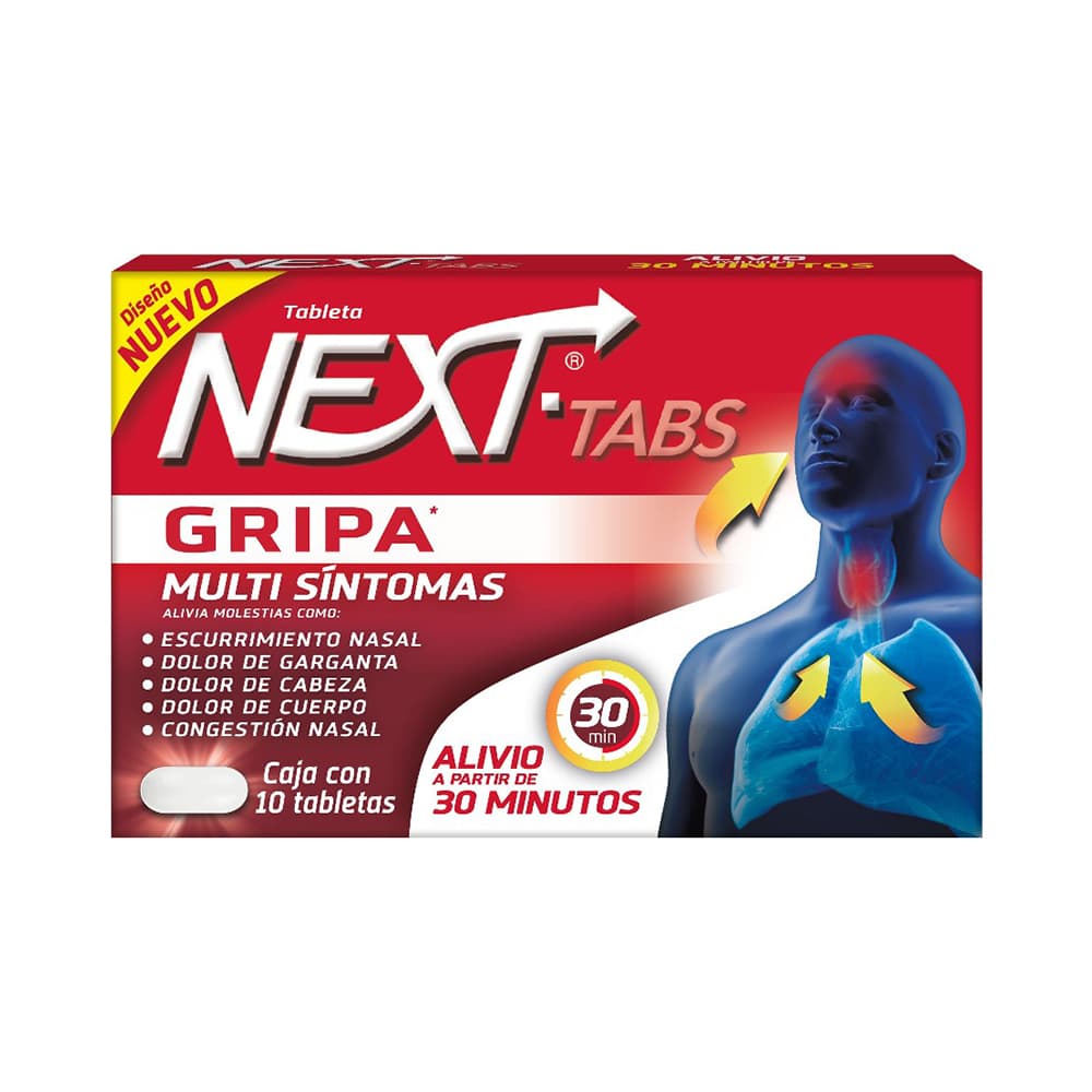 NEXT GENOMA 10 TAB  1PZA
