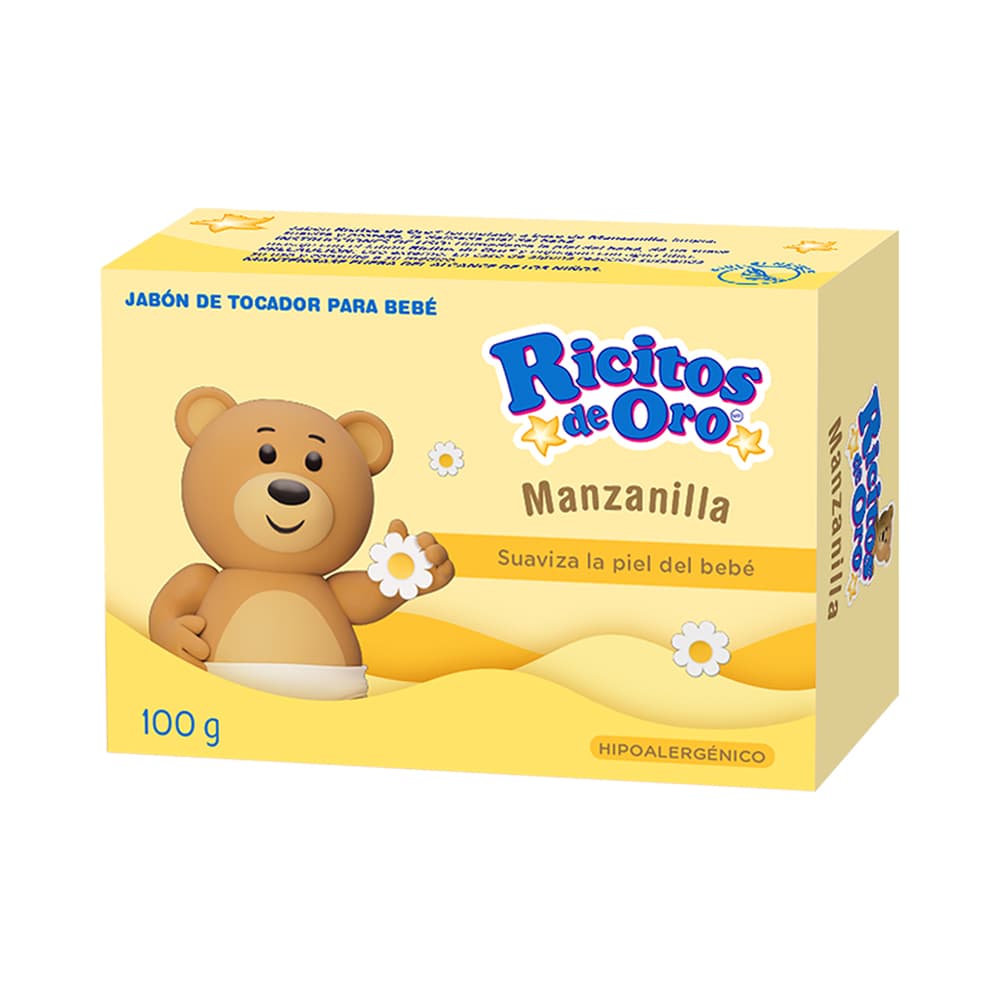 Ricitos de Oro Bebé Manzanilla Jabón Barra 100 grs