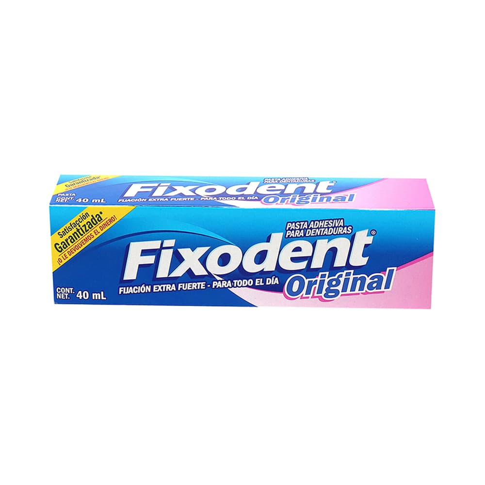 Fixodent Original Pasta Adhesiva para Dentaduras 40 ml