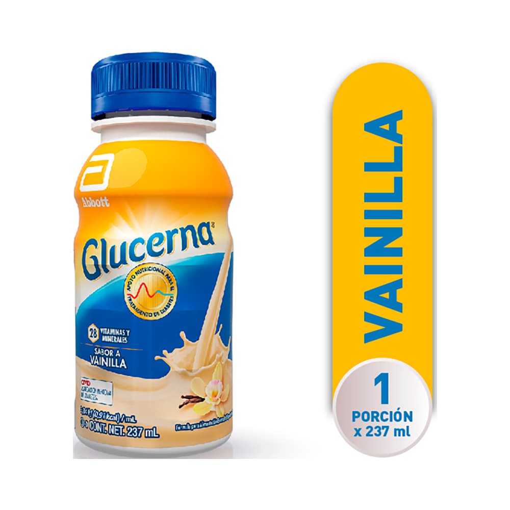 GLUCERNA VAINILLA 237 ML SOL