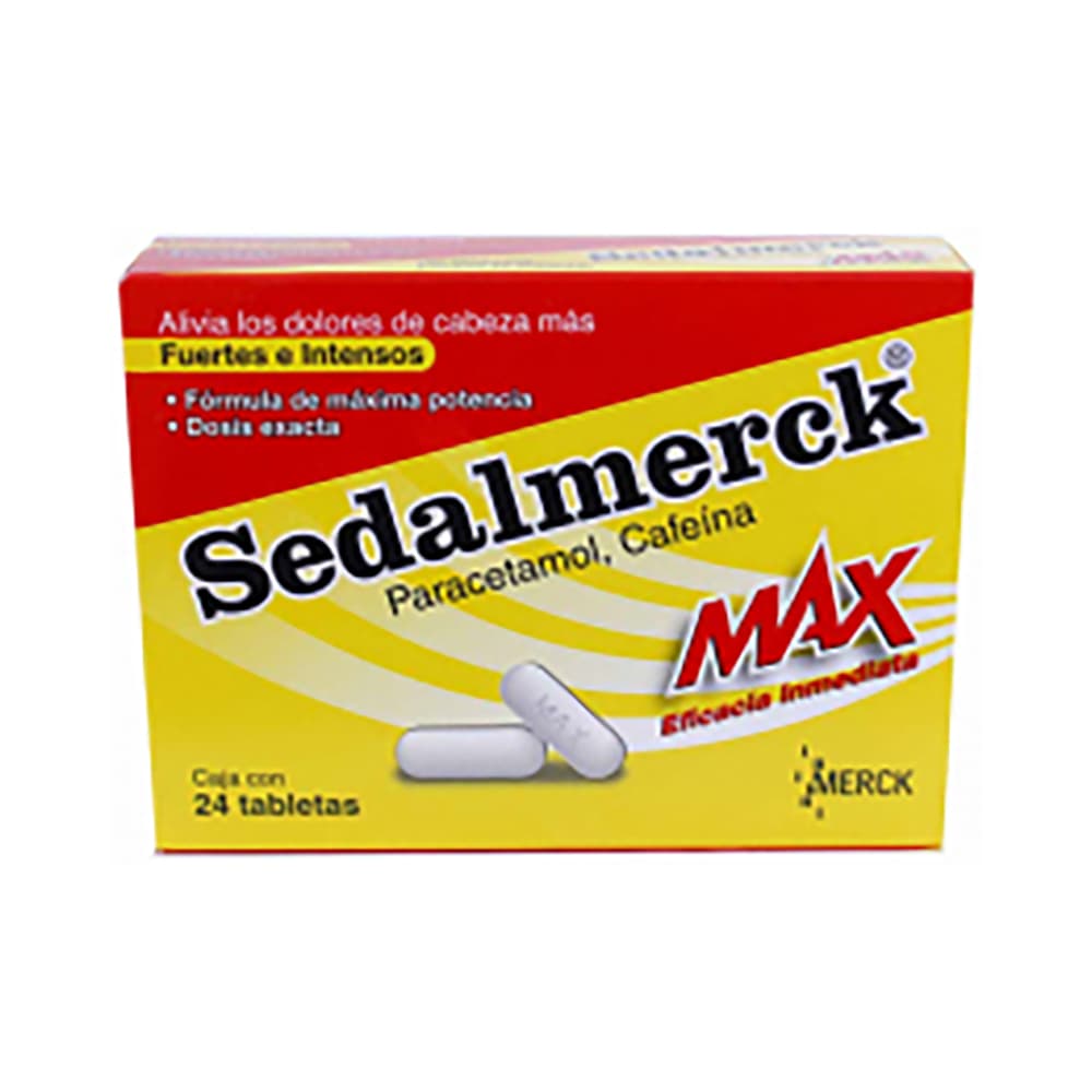 Sedalmerck Tabletas Max 24 Unidades