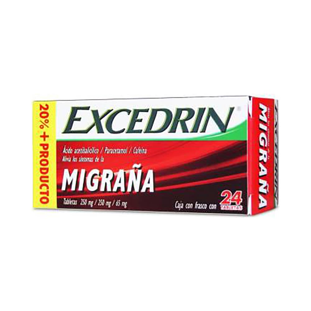 Excedrin Migraña 24 Tabletas