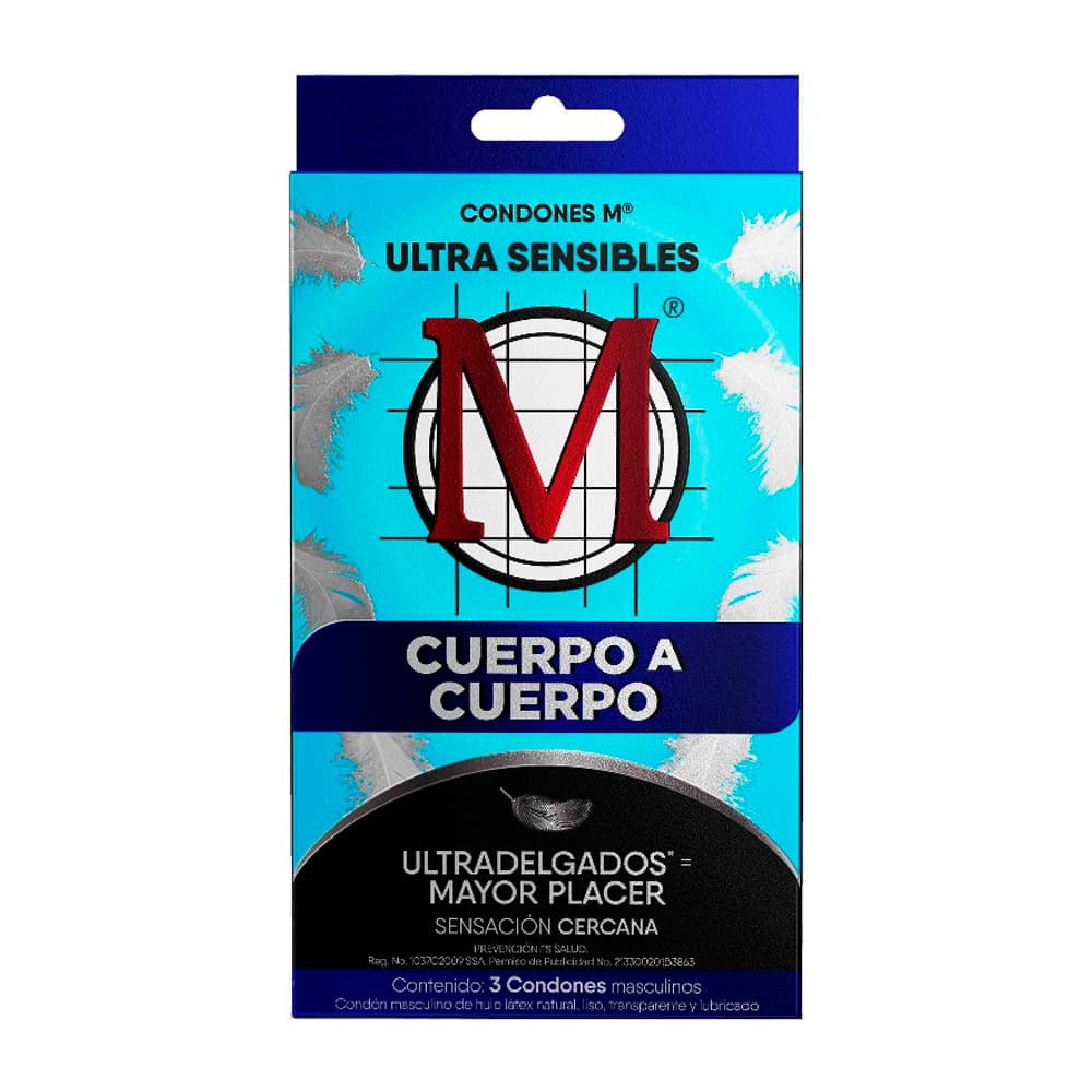 PRESERVATIVO M  ULTRA SENSIBLE C/3 PZA