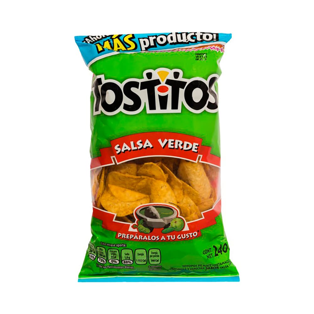 Sabritas Tostitos Salsa Verde 240 g