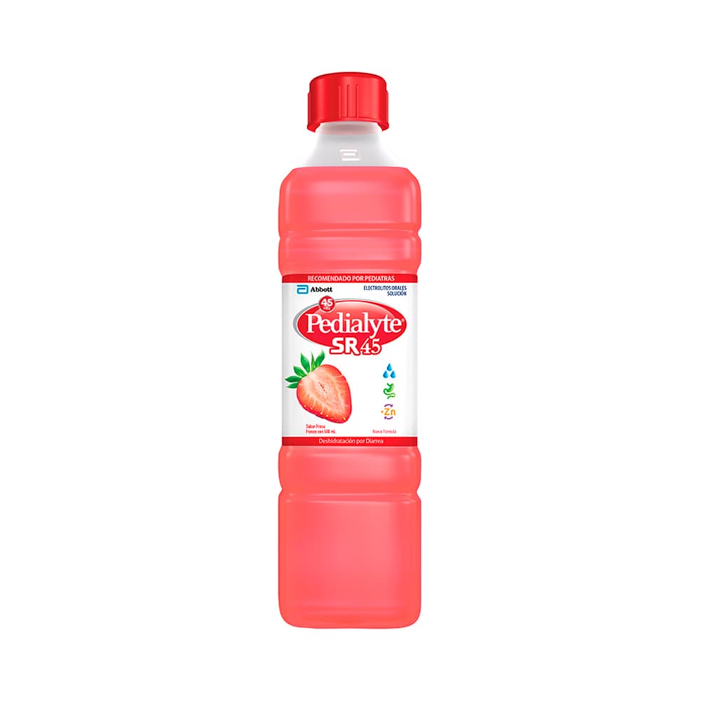 Pedialyte Sr 45 Diarrea Fresa 500 ml
