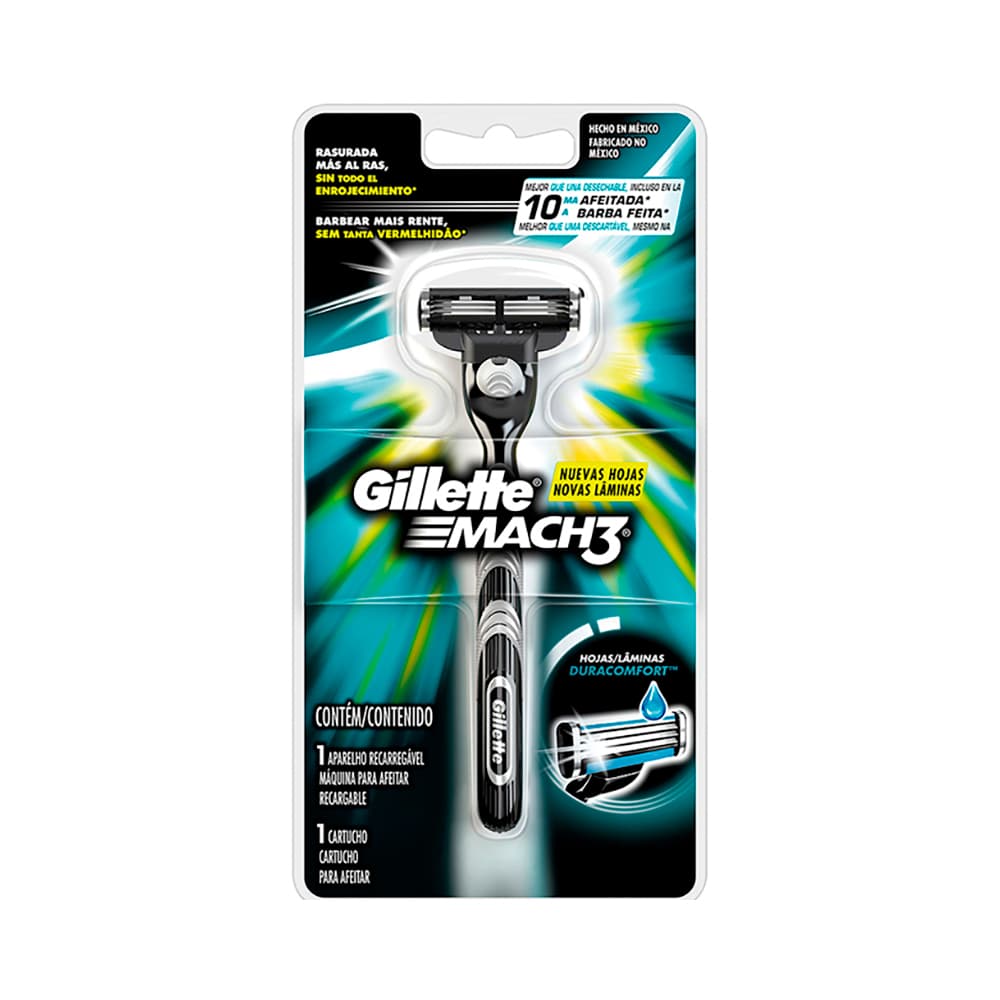 GILLETTE MAQUINA MACH 3