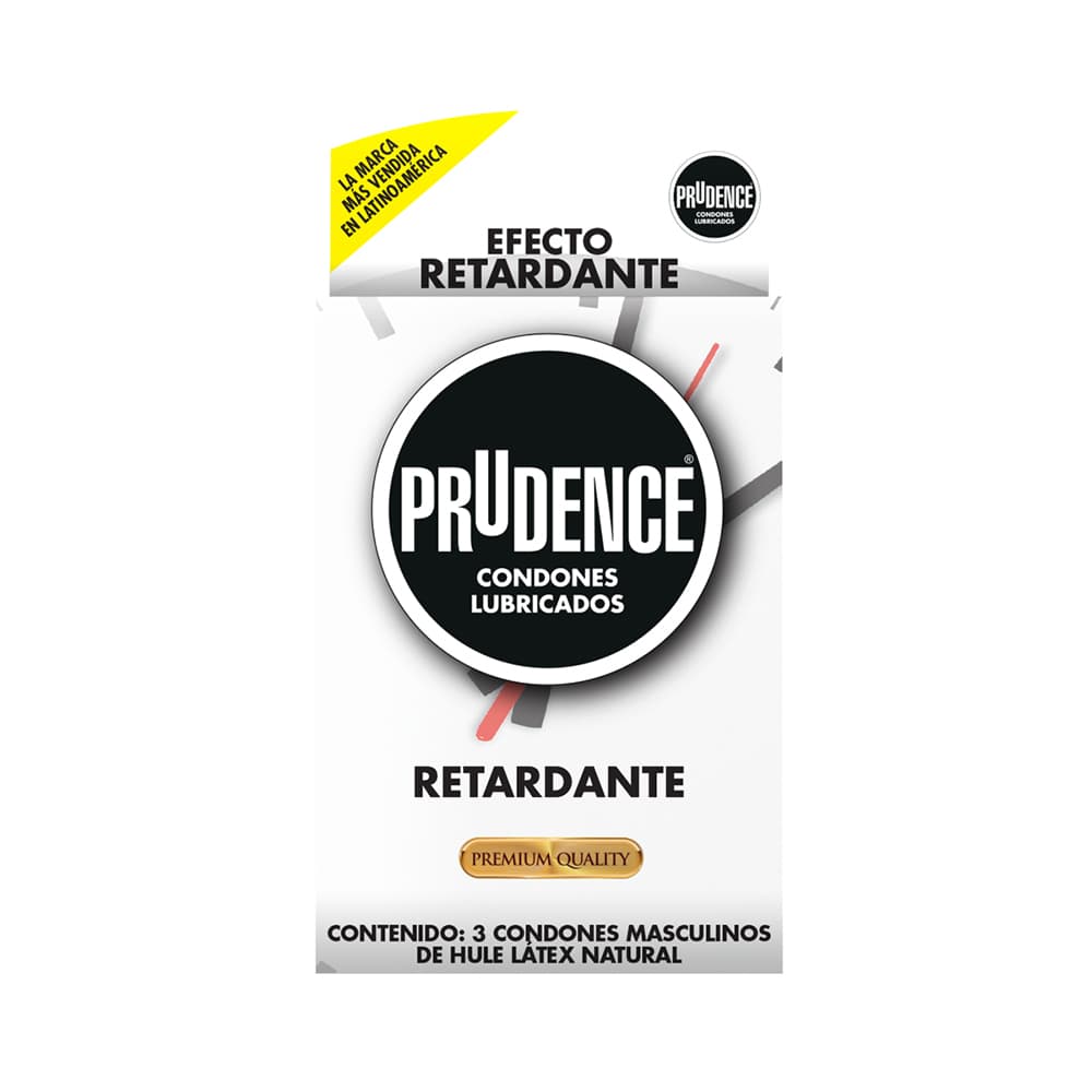 PRESERVATIVO RETARDANTE PRUDENCE 3 PZA .
