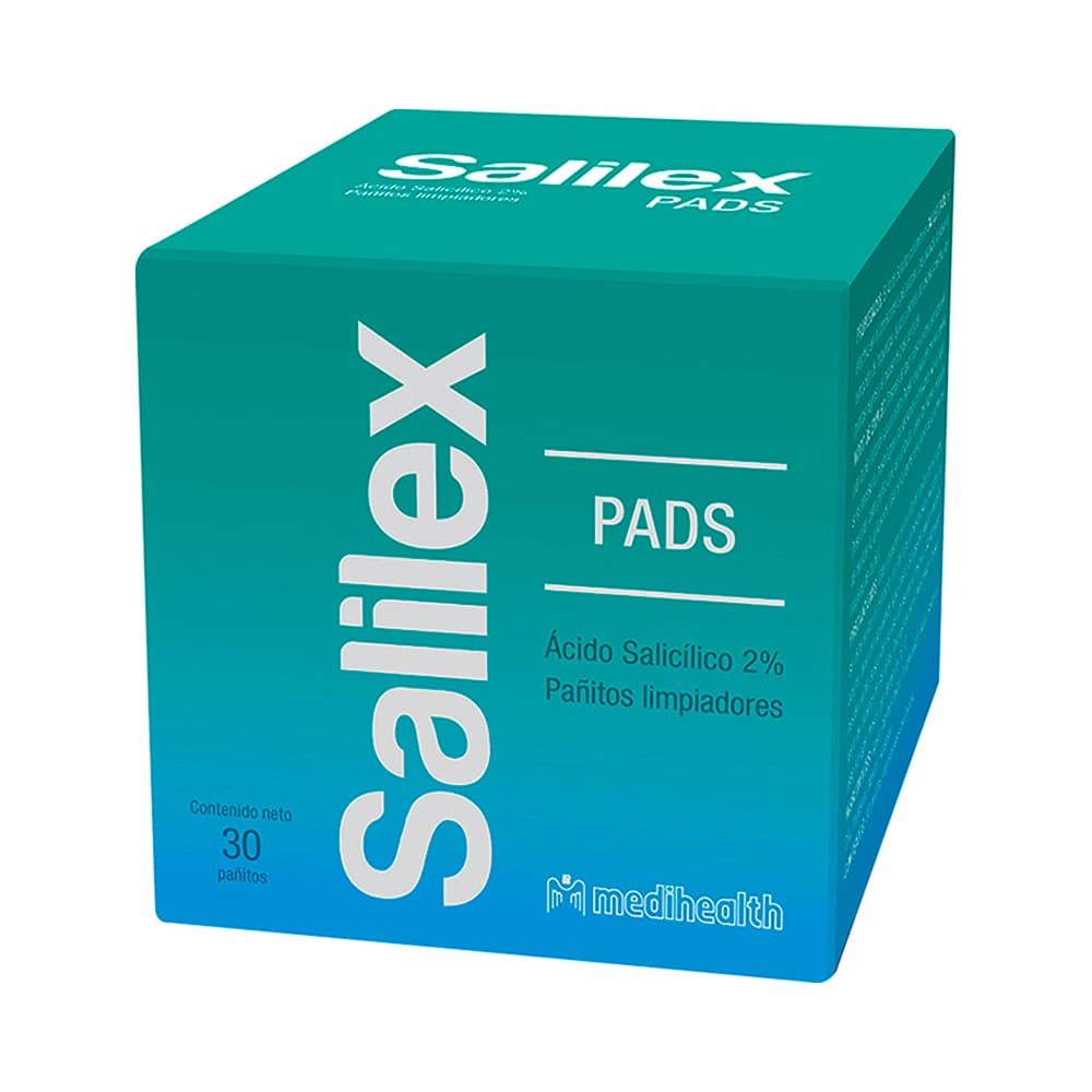Salilex Pads Limpiadores 2% Caja con 30 Pads