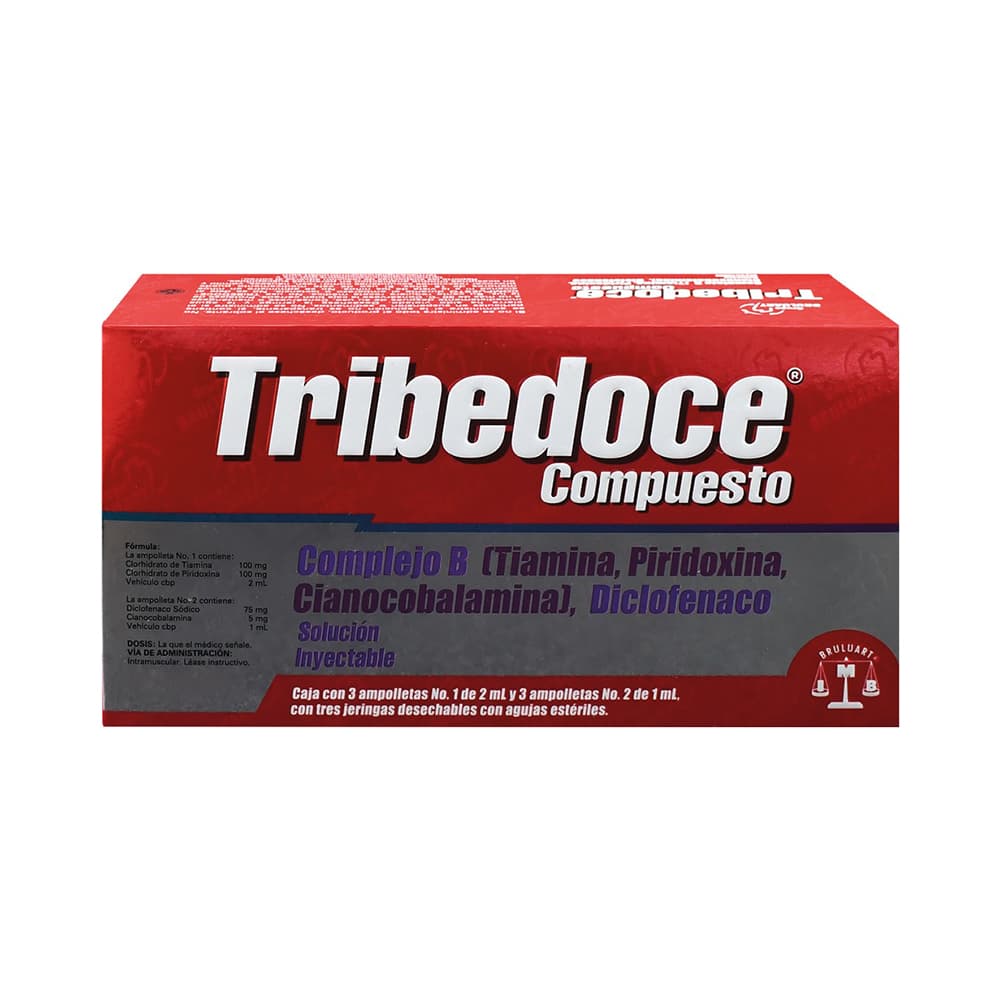 Tribedoce Compuesto 3 Ampolletas