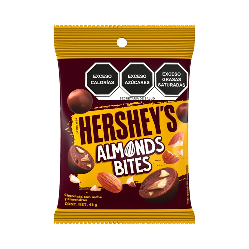 BITES ALMENDRA HERSHEYS 43 GR