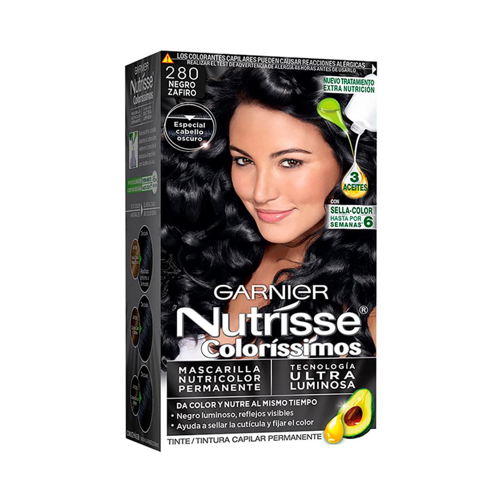 NUTRISSE TINTE 280 NEGRO ZAFIRO 1 UN