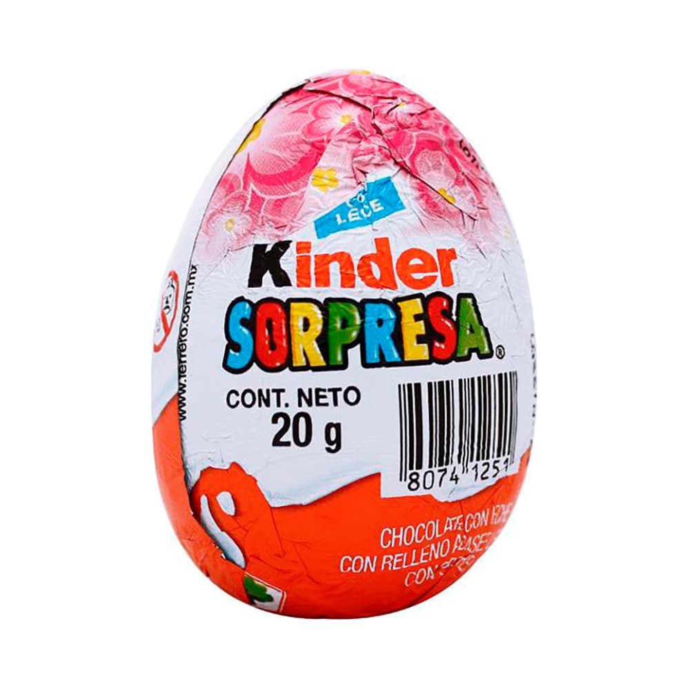 HUEVO KINDER SORPRESA NINA FERRERO 1 PZ