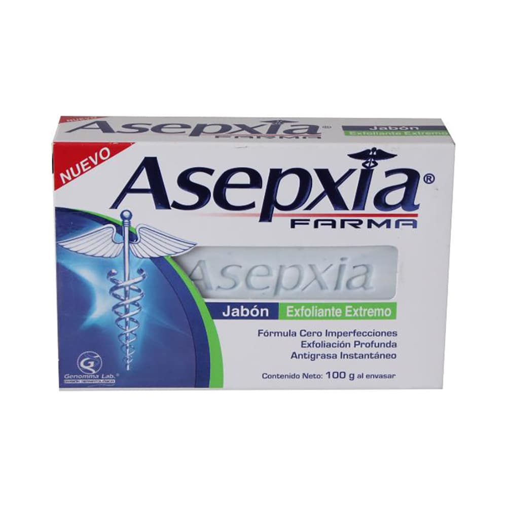 Asepxia Jabón Exfoliante Extremo 100 grs