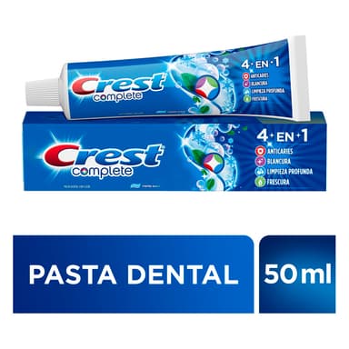 PASTA DENTAL CREST COMPLETE 4 EN 1 50ML