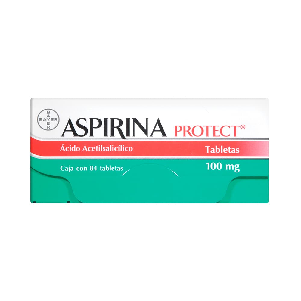 Aspirina Protect 100 mg 84 Tabletas