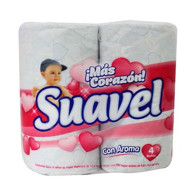 HIGIENICO SUAVEL 200 H 4 ROLLOS