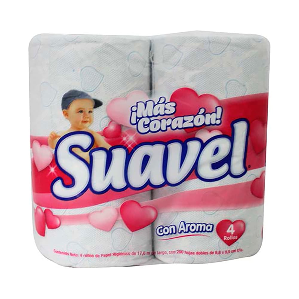 HIGIENICO SUAVEL 200 H 4 ROLLOS
