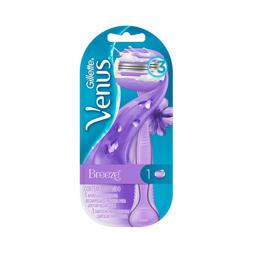 Venus Breeze Rastrillo con Aceites Botánicos 1 Pieza