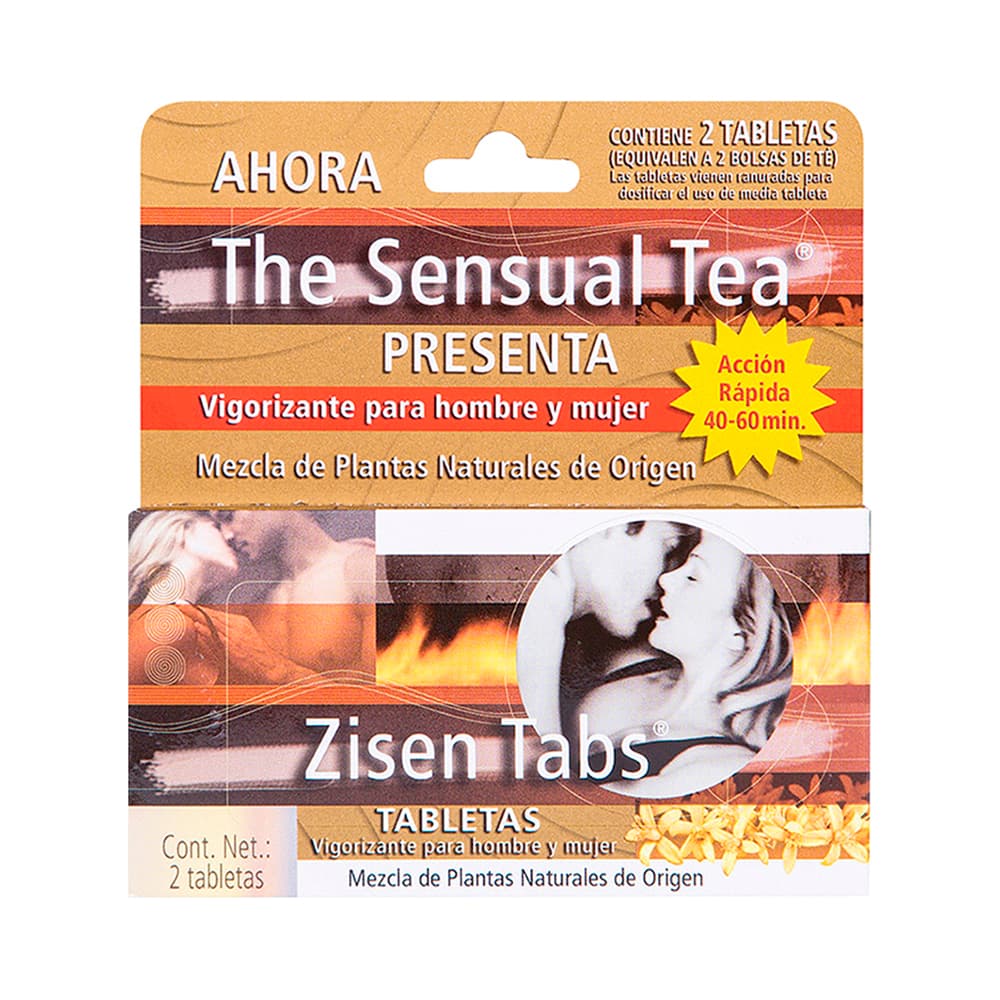 Zisen The Sensual Tea 2 Tabletas