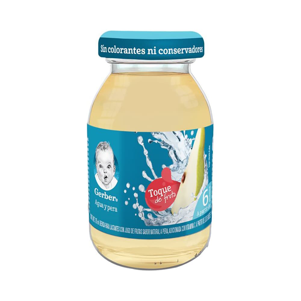GERBER JUGO ET2 SPLASH PER 175ML FRA