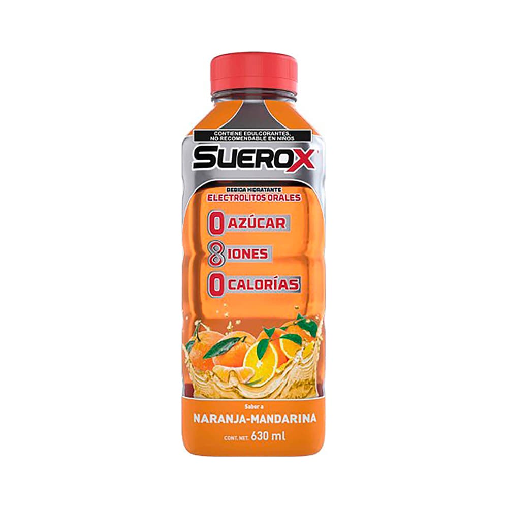 Suerox 8iones Naranja Mandarina 630 ml