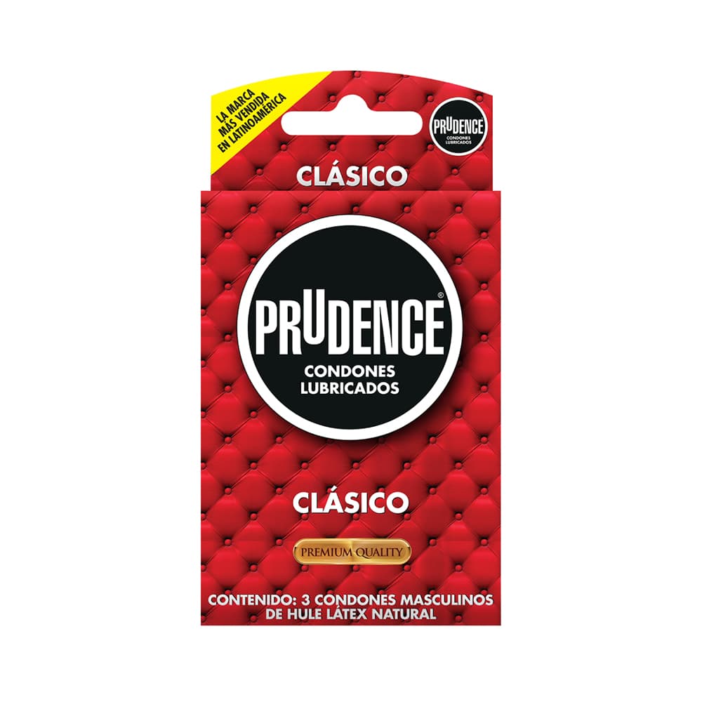 PRESERVATIVO CLASICO PRUDENCE 3S 1PZA