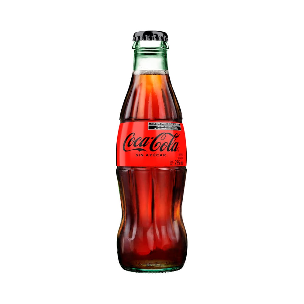 COCA-COLA SIN AZUCAR 235 ml VNR