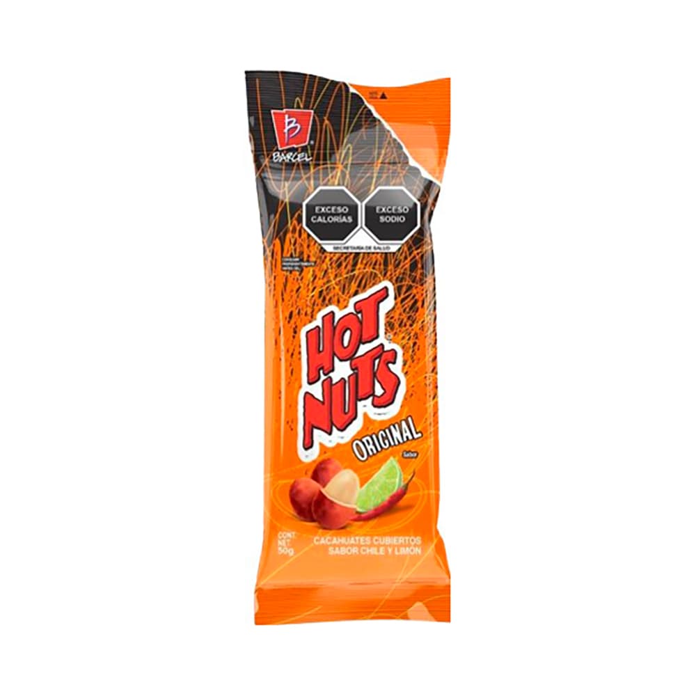 HOT NUTS MULTINTENSO BARCEL 50 GR      .
