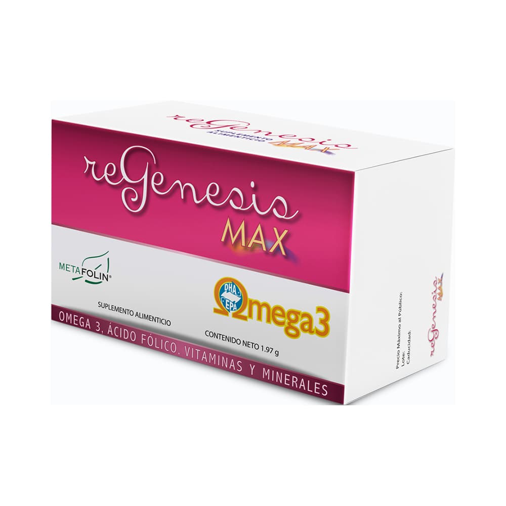 Regenesis Max Multivitamínico 60 Cápsulas