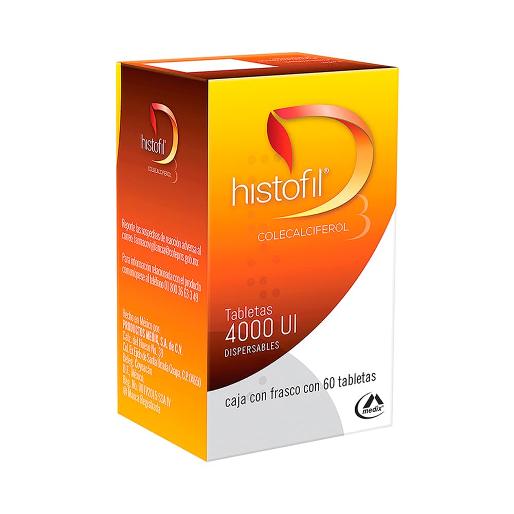Histofil 4000 Ui 60 Tabletas