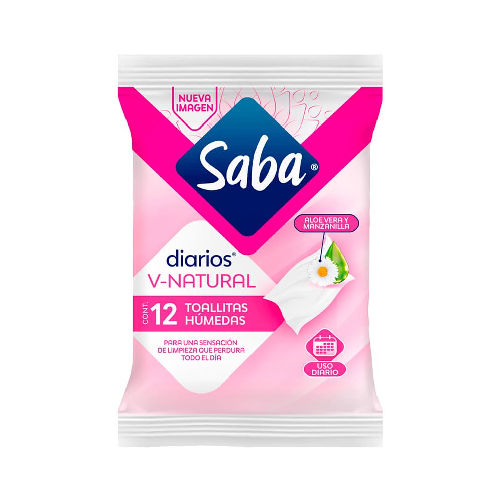 SABA TOALLAS HUMEDAS 12 UN