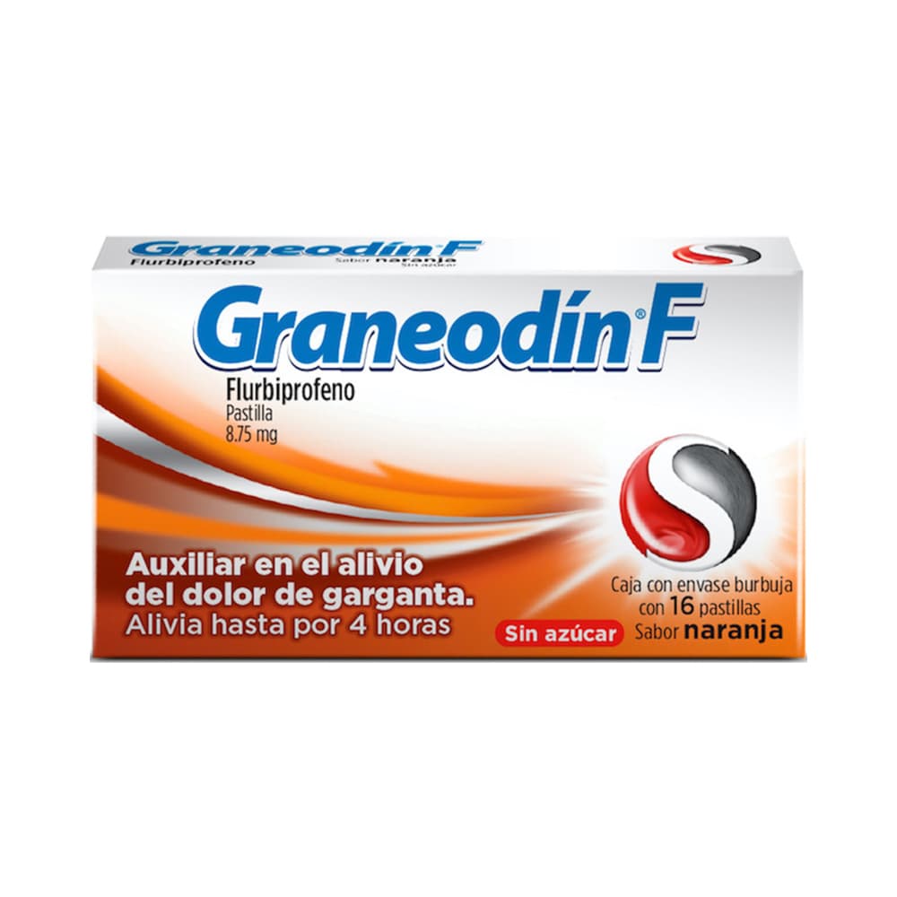 Reckitt Benckiser Graneodin F Naranja 16 Pastillas