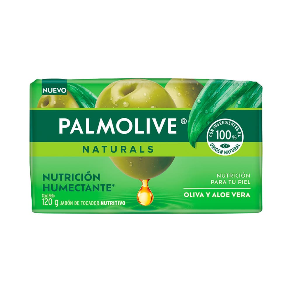 Palmolive Jabón en Barra Naturals Nutrición Humectante 120 grs