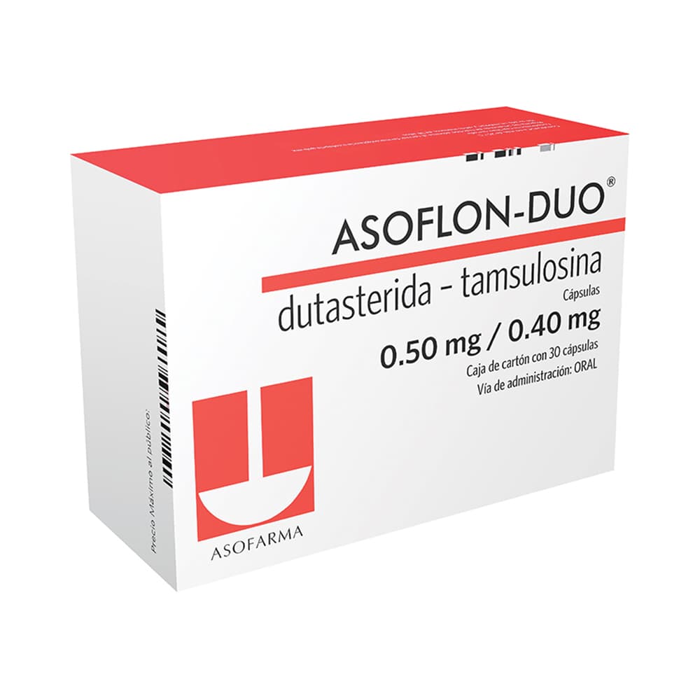 Asoflon Duo 0.5mg / 0.4mg 30 Cap