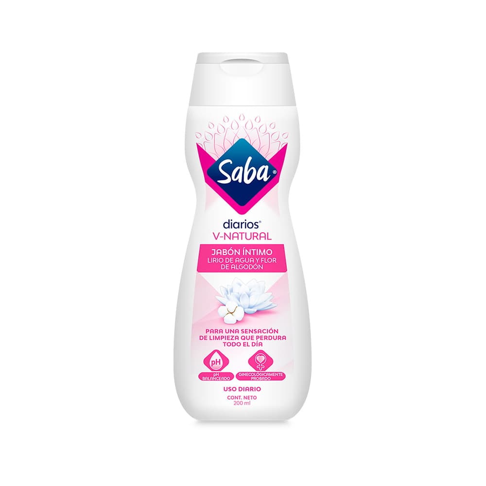 SABA JABON INTIMO V NATURAL 200 ML
