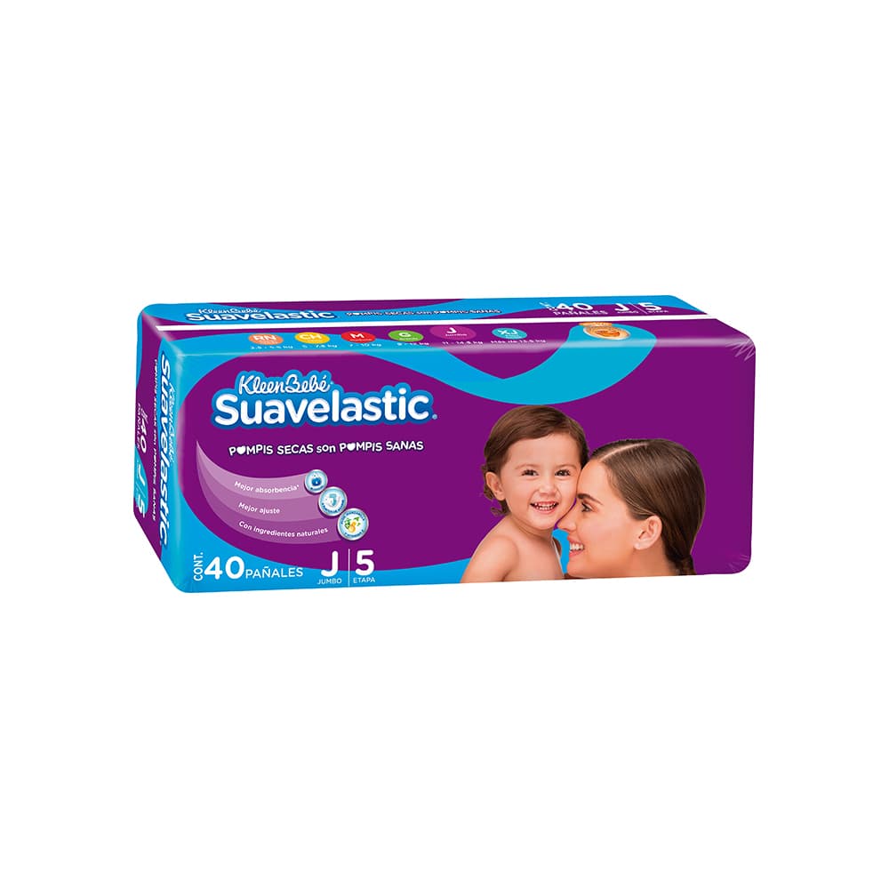 KBB SUAVELASTIC PAÑAL JUMBO 40 UN