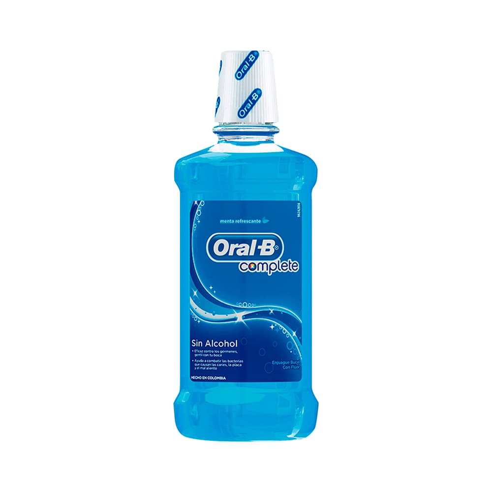ORALB COMPLETE ENJUAGUE SIN ALC 500 ML