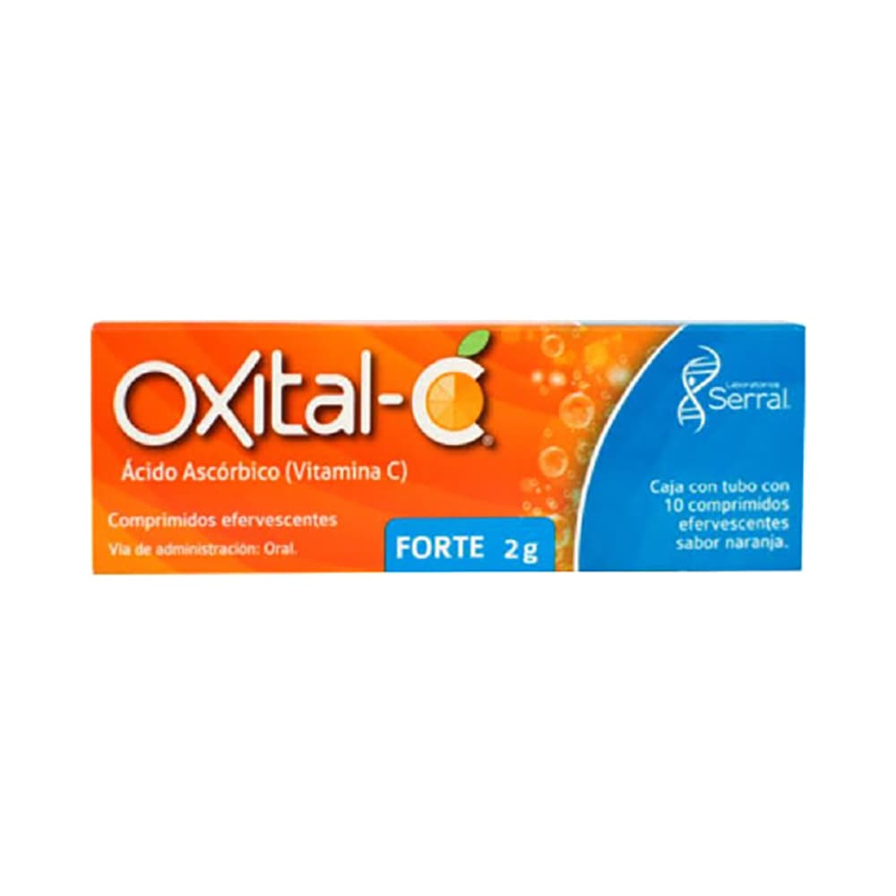 Gm Acido Ascórbico Vit C 2g 10 Tabletas