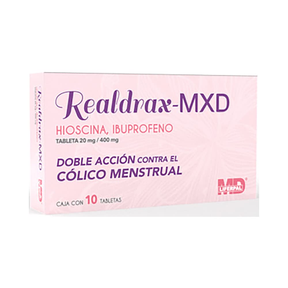 Gm Hioscina Ibuprofeno 20/400 mg 10 Tabletas