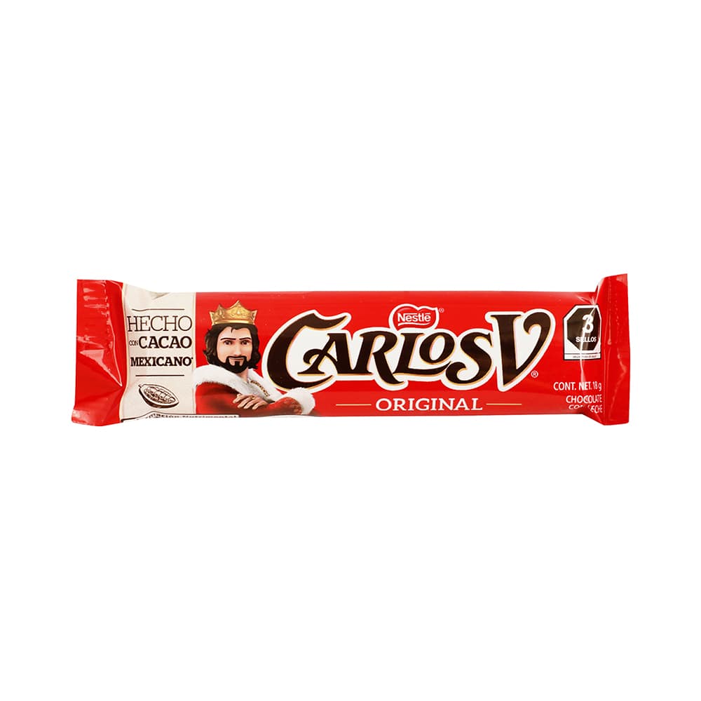 CARLOS V CHOCOLATE 18G