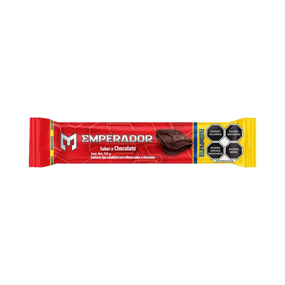 EMPERADOR CHOCOLATE 154GR (PKT)