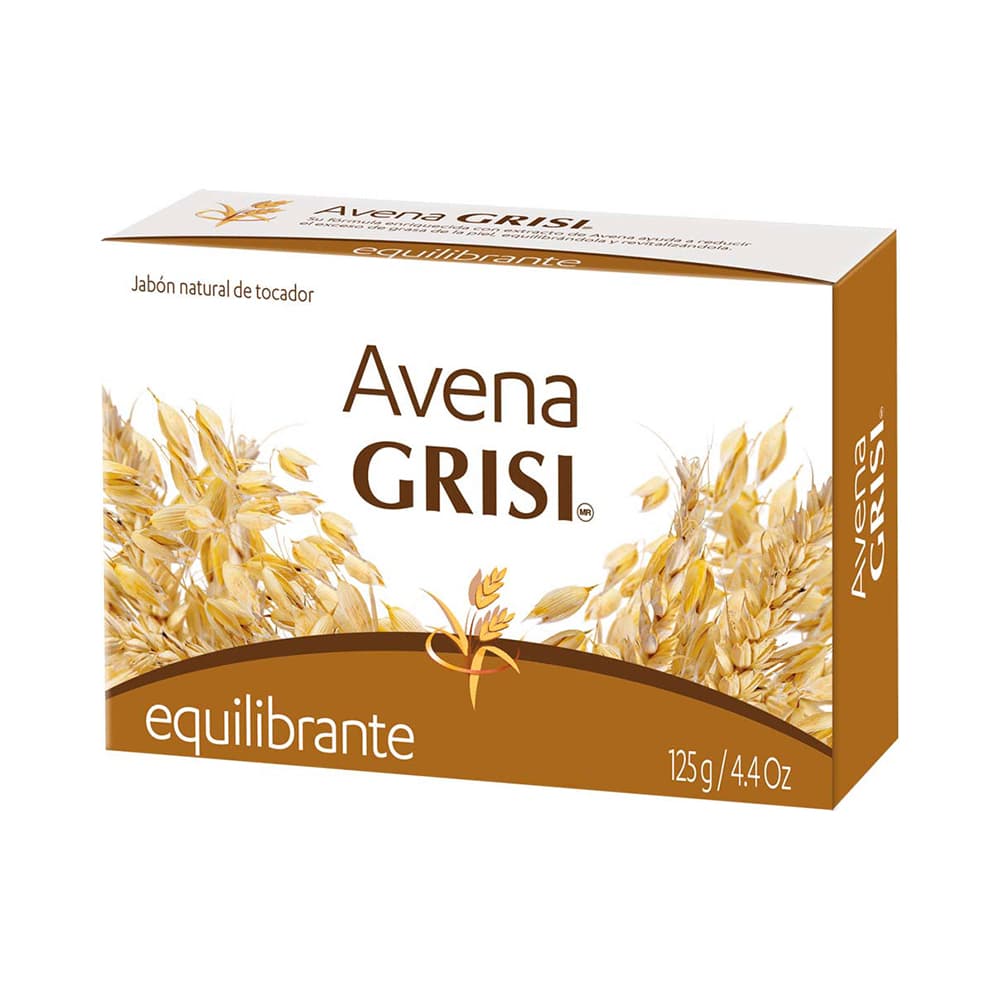 GRISI JABÓN AVENA 125 GR