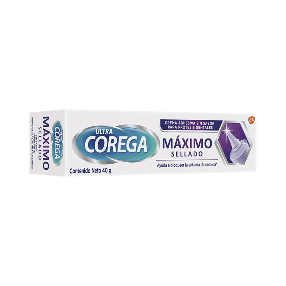 Corega Crema Adhesiva Máximo Sellado 40 grs