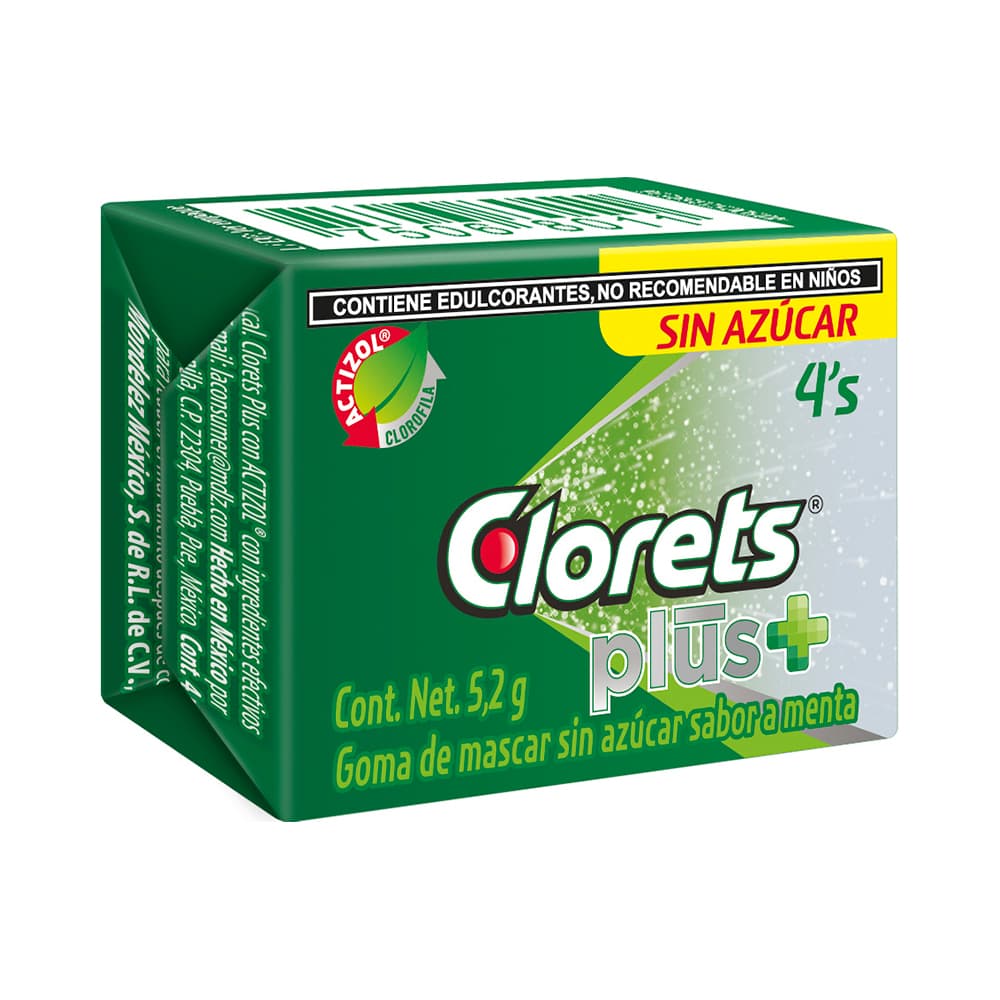 CLORETS PLUS 4S 5.2G